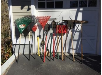 All The Garden Tools Pictured Here