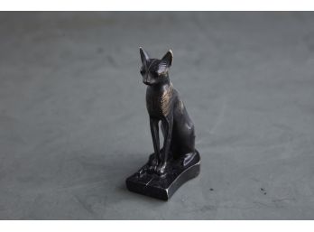 Egyptian Cat Die Cast Figurine