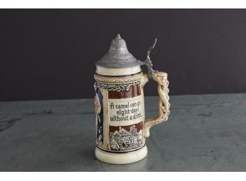 Beer Stein 10 - A Camel Can Go - Made In Germany