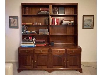 Four Tiered Bookshelf/ Secretary