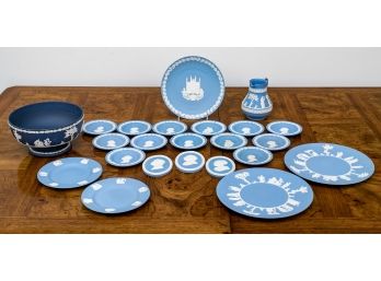 Beautiful Light Blue Wedgewood Jasperware Set