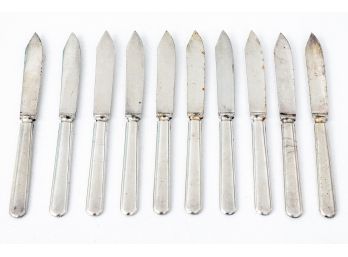 Set Of 10 W M Rogers & Son Butter Knives