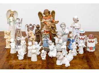 Large Grouping Of Angelic Figures