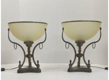 Pair Of  Impressive Vintage Table Lamps From Finland