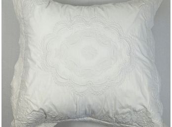 Comfort In The Bedroom - European Large Pillow W/ White Case