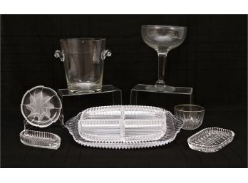 Set Of 7 Glass Party Hosting Essentials And More