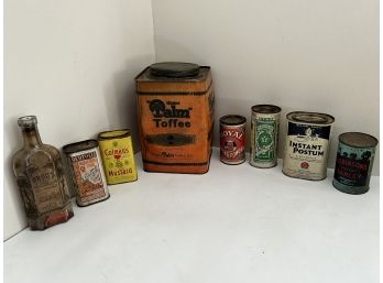 Grouping Of Antique Advertising/decor