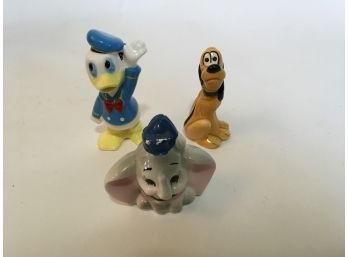 Collection Of Three Ceramic Disney Character Figures