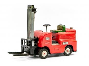 Vintage Tin Battery Operated Fork Lift