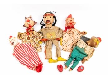 Collection Of Vintage Puppets