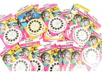 26 Vintage Batman, Mickey & Knight Rider Sealed Viewmaster Reels