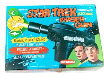 Vintage Remco Star Trek Phaser Gun