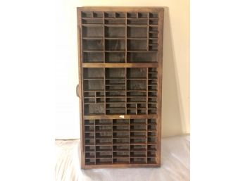 Vintage Printer Tray By Thompson Cabinet
