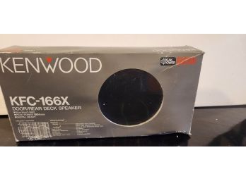 Never Used Kenwood KFC-166X Car Speakers