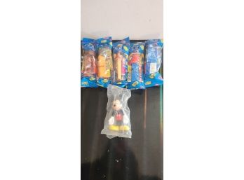 Pez Dispensers And Mickey Mouse Souvenir