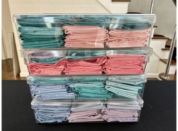 Massive Lot Of Colorful Napkins