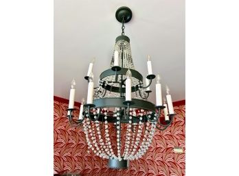 Glass Bead Chandelier