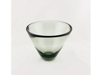 GORGEOUS Mid Century Modern Holmegaard Glass Vase - Designed By Per Lutken