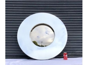 LARGE AMAZING Round Mirror With Convex Center