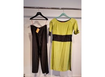 Women's Vietnemes Silk Tunic And Pant