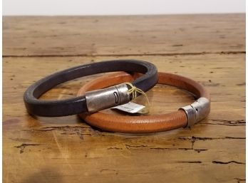 Large Leather Bracelets