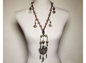 Vintage Guatamelan Chachal Necklace