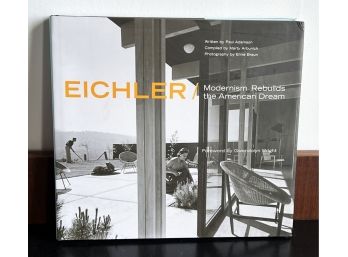 Mid Century Modern Eichler Homes Coffee Table Book