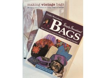 Lot Of 2 Bag Making Books