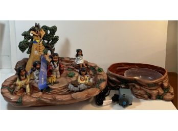 Handmade Native American Water Fountain