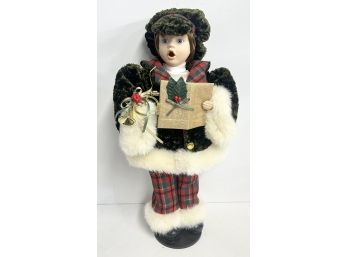 57 Sheffield Christmas Caroler Figure With Box