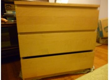 Ikea 'Malm' 3 Drawer Dresser