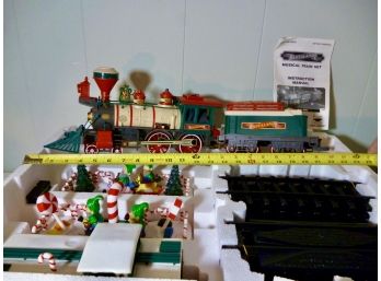 Santaland Musical Train Set