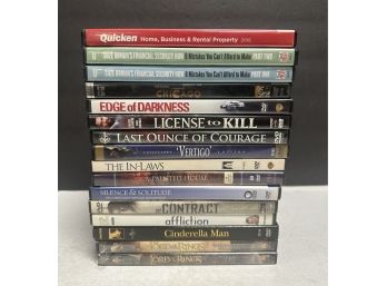 Lot Of 16 DVDs - 2 The Lord Of The Rings The Two Towers, Cinderella Man, Affliction, The Contract. BS / D4