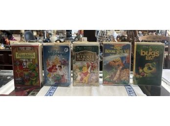 The Little Mermaid, Franklin Christmas Gift, A Bugs Life, Winnie The Pooh, The Land Before Time VII. BS/D3