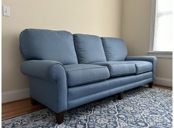 An Elegant Custom Upholstered Sofa By Calico Corners