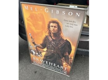 Original Vintage BRAVEHEART Movie Poster- Mel Gibson Epic- William Wallace