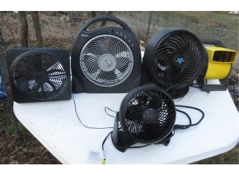 Lot Of 5 Fans- Summer Is Coming