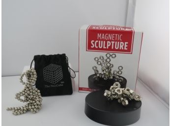 2 Magnet Toys-NeoCube And Magnetic Sculpture