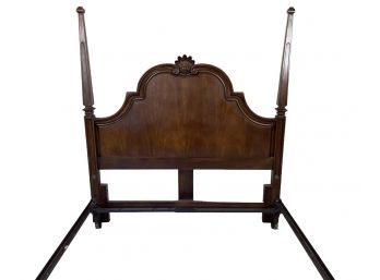 Vintage Mahogany Headboard By White Fine Furniture