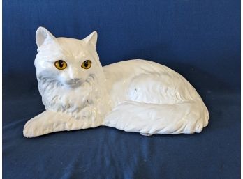 Vintage HOMCO White Persian Cat