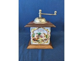 Reuge 'Spice Grinder' Music Box - Plays Edelweiss