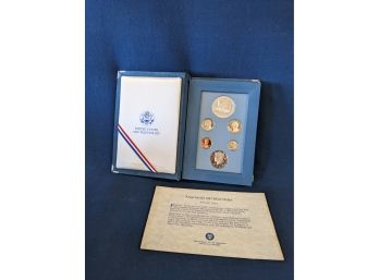 1987 United States Prestige Coin Set With Certificate Of Authenticity