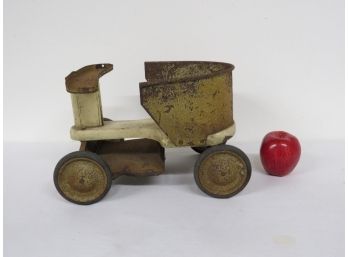 Antique Kiddie Car Potted Plant Stand On Wheels!