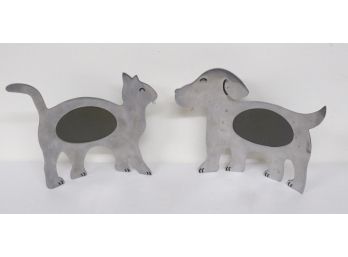 Connoisseur Dog & Cat Aluminum Molded Picture Frames - Great Memories