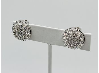 Swarovski Rhinestone Clip-on Earrings