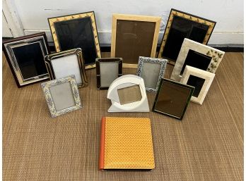 Frames For You! 12 Assorted Frames And A Photo Album - Varied Sizes And Materials