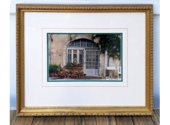 Framed Allan I. Teger Photograph - Vintage Window