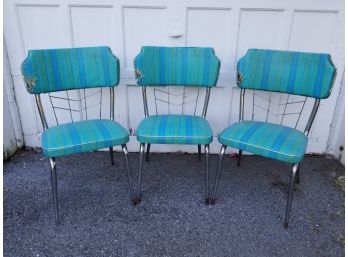 Trio Mid Century Kitchen Chairs - Exquisite Lines