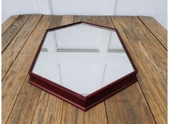 Hexagonal Mirrored Tray