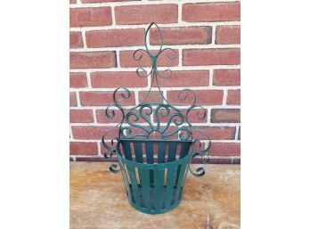 Wrought Iron Hanging Basket